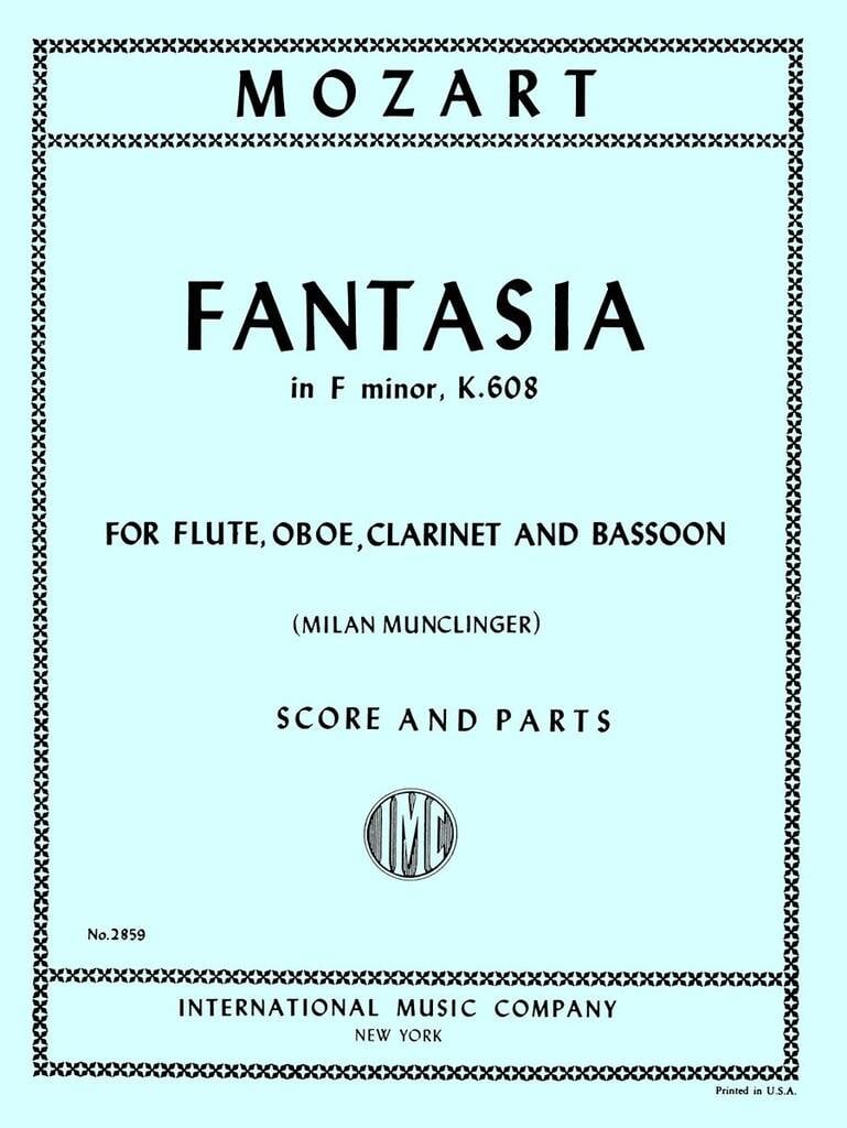 Fantasia Fa M. K 608 (Munclinger)